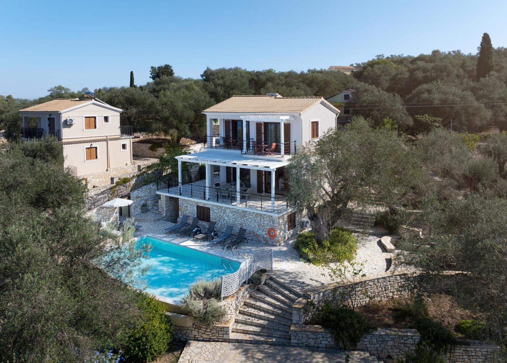 Villa Bougarini Haven Family Villa Rock Pool Oasis Ieromonachos Exterior foto