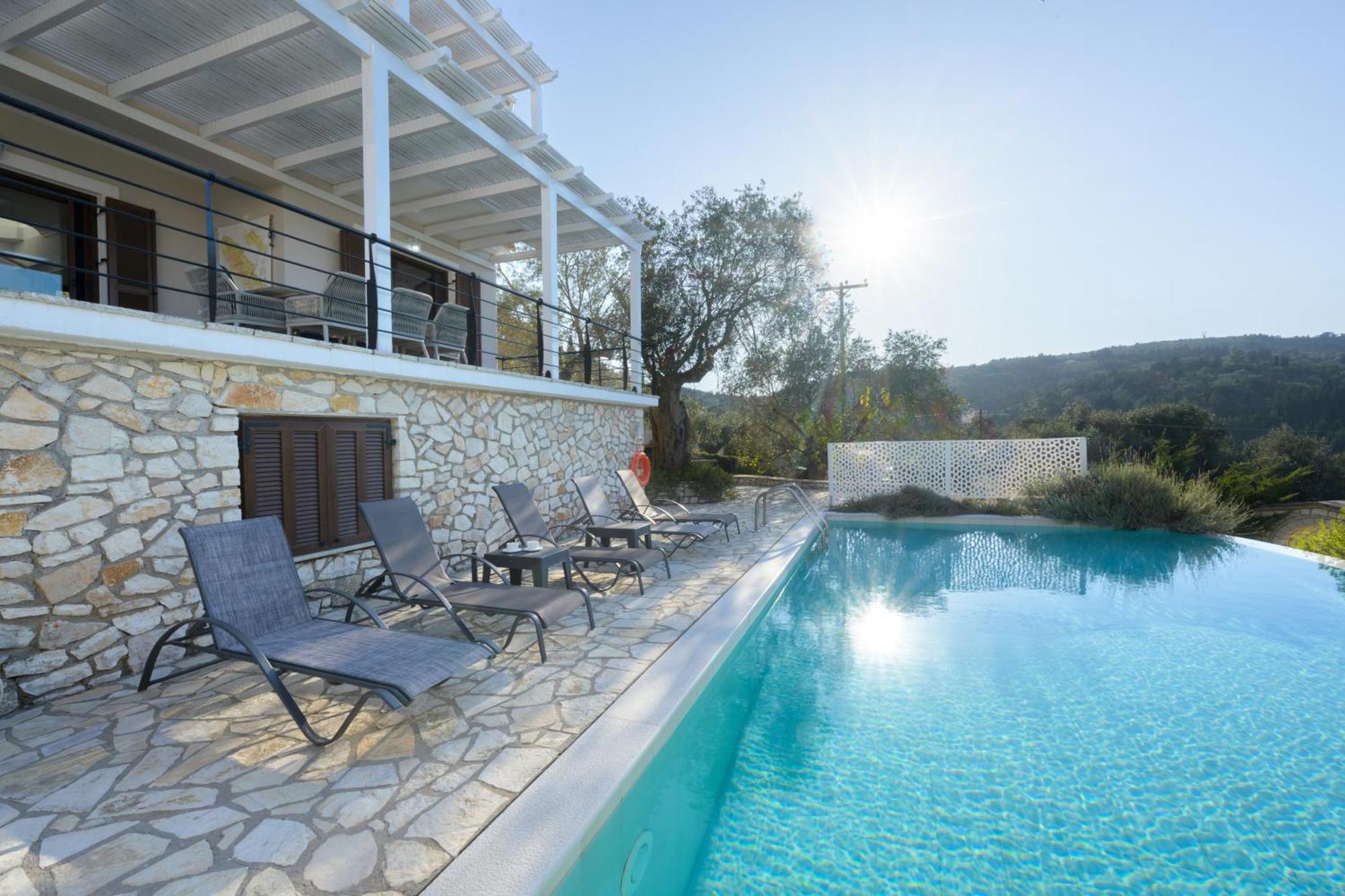 Villa Bougarini Haven Family Villa Rock Pool Oasis Ieromonachos Exterior foto